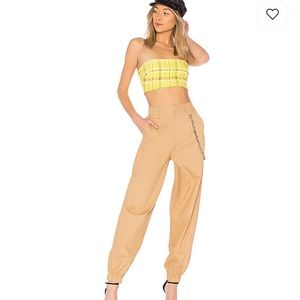 I.AM.GIA COBRA PANTS - TAN